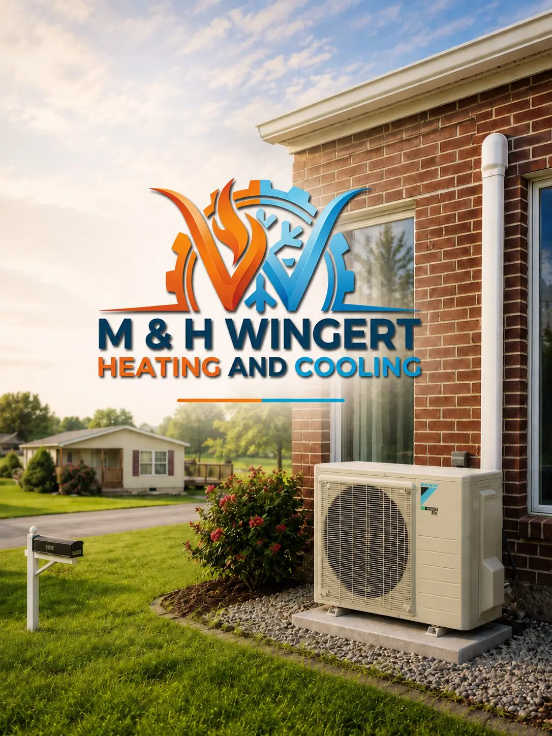 M & H Wingert Heating and Cooling — residential install